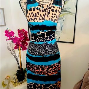 Multicolored Body Dress